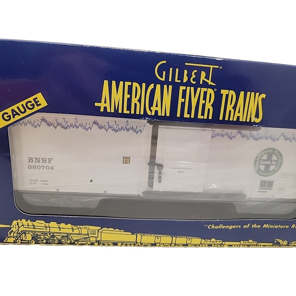 American Flyer 2004 TTOS BNSF Icicle Reefer with ETD, NIB AMF 6-48236